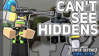 Hidden Detection makes NO sense  Tower Defense Simulator [upl. by Idnek]