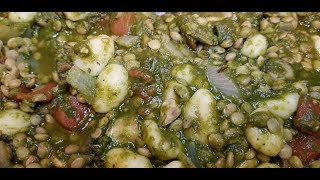 Potato Gnocchi with Kale and Tomato SauceWFPB [upl. by Macilroy242]