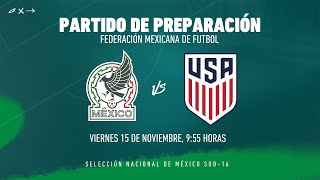 SUB 16 MÉXICO 11 ESTADOS UNIDOS [upl. by Asi59]