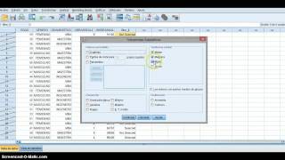 Análisis descriptivo con SPSS [upl. by Aowda]