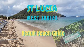 Saint Lucia vlog Rodney Bay Beaches [upl. by Gesner409]