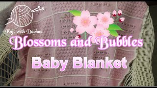 Baby Blanket  Blossoms and Bubbles [upl. by Marino]