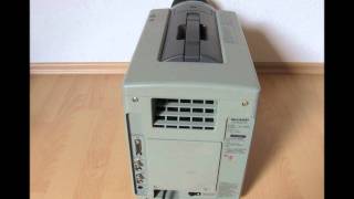 SHARP VISION LCD PROJECTOR MODEL XG3200S PART 2 [upl. by Doralynne]