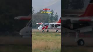 OV10 Bronco landing at Hemet Ryan Airport planespotting [upl. by Nyltiak39]