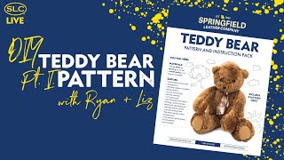 Teddy Bear Pattern w Ryan  Liz Pt 1 [upl. by Idolah]