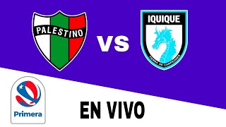 Palestino 20 Deportes Iquique en vivo Primera Chile [upl. by Nitneuq]