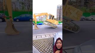 Excavator jalan pakai satu kaki ‼️ [upl. by Rialb535]