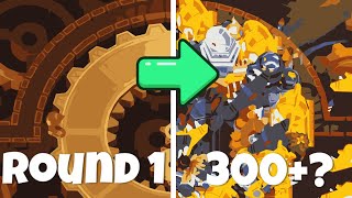 How FAR can you go on GEARED  Later than Late Episode 9 Bloons TD 6 [upl. by Enitsirk]