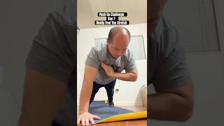 Push Up Challenge Day 7 Start Feeling The Stretch pushupschallange workoutmotivation [upl. by Enneite]