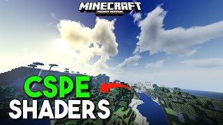 CSPE Real Shaders para MCPE 118  117 Realistic sky Clouds [upl. by Prent641]