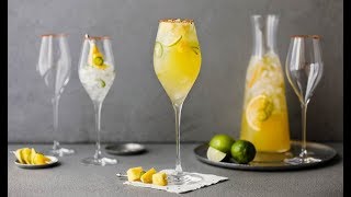 How to Make a Sweet Heat Skinny Margarita  Mango Jalapeno Margarita Recipe [upl. by Soilissav]