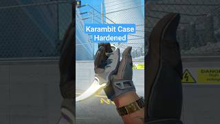 Karambit Knife Case Hardened GOLD gem in CS2 😱 cs2 cs2skins counterstrike2 cs2knife cs2clips [upl. by Tirma376]