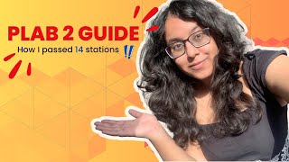 PLAB 2 Guide How I passed 14 stations in 2023  Tips amp Strategies for Success [upl. by Ttocserp234]