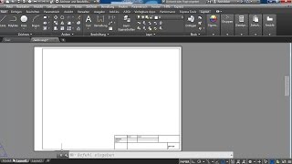 AutoCad 2016 Seiten einrichten Layout anlegen [upl. by Georgine]