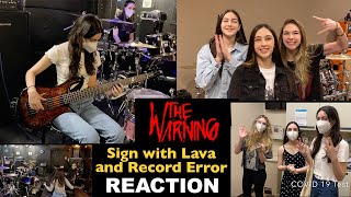 Brothers REACT The Warning Join Lava and Record Error [upl. by Walley]