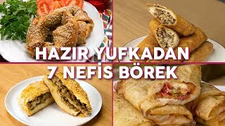 Hazır Yufkayla Yapabileceğiniz 7 Nefis Börek Tarifi Seç Beğen  Yemekcom [upl. by Lohse]