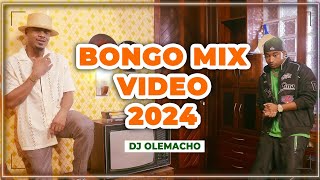 Dj Olemacho  Bongo Mix 2024 Vol 8 ololufemi Ft Alikiba Harmonize Mbosso Bien Diamond Platnu [upl. by Jarita]