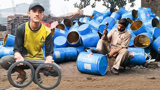 quotIncrediblequot Process Of Making Tricycle Tires From Scratch In A Local Factory [upl. by Flight561]