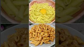 Easy Fried Pasta Recipe Egg Pasta shots shortvideo pasta [upl. by Also872]