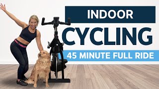 45 MINUTE VIRTUAL INDOOR CYCLING CLASS  MOOD BOOSTING CALORIE BURNING RHYTHM RIDE [upl. by Otiv]