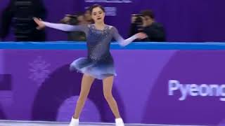 Evgenia medvedeva Olympics team short program 😭💪💗😘👏 [upl. by Fronniah460]