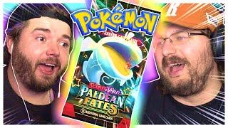 Opening MORE Pokemon Paldean Fates packs w Wildcat [upl. by Esmaria985]