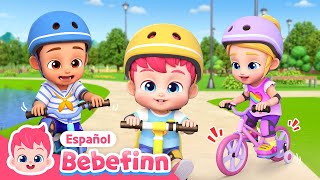 Aprendamos a Montar en Bicicleta🚲  EP99  Canciones Infantiles  Bebefinn en español [upl. by Inoek]