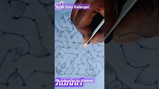 Diwali special kolam Tamil Easy Kolangalpls subscribe my channel [upl. by Anaugal690]