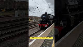 44871 running 5Z71 York NRM  Southall WCR 882024 steamtrains trainspotting [upl. by Enileda173]