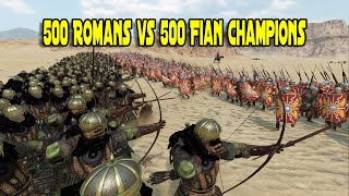 500 Romans vs 500 Fian Champions  Mount amp Blade 2 Bannerlord [upl. by Avis]