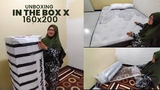 unboxing kasur in the box X 160x200 [upl. by Ayahsal]