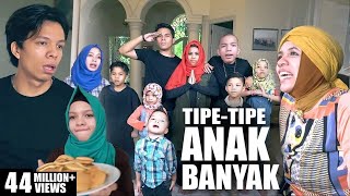 TIPETIPE ANAK BANYAK 11 BERSAUDARA GEN HALILINTAR [upl. by Amsirak]