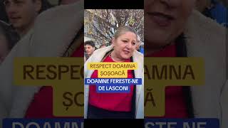 Diana Șoșoacă quotSă ne ferească Dumnezeu de Lasconi ce vreți poponauți pe străziquot [upl. by Bodnar]