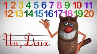 Foufou  Ecrire les chiffres pour les enfants Learn 1 to 20 Numbers for kids  Serie 03 4K [upl. by Eannaj]