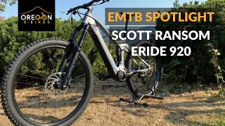 eMTB Spotlight Scott Ransom eRide 920 [upl. by Rehprotsirhc]