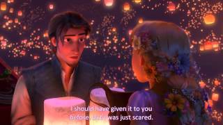 Mandy Moore amp Zachary Levi  I See The Light Lyrics [upl. by Donelson]