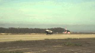 Secretive X37B Space Plane Lands At Vandenberg AFB  Video [upl. by Ariane]