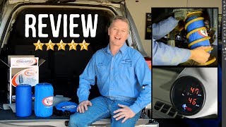 Customer Review Airbag Man Suspension High Pressure Kit  On Board Air Controls [upl. by Ingram506]