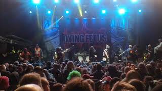 Dying fetus  In the Trenches  live  Obscene Extreme festival 2024 day 2 Trutnov 4072024 [upl. by Heeley]