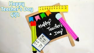 Teachers Day Card Making IdeasDIY Teachers Day Gift Handmade Card for TeacherHappy Teachers Day [upl. by Bail484]