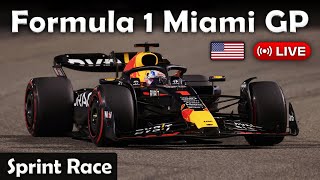 LIVE F1 Miami Grand Prix 2024  SPRINT RACE Watchalong [upl. by Nehtanhoj]