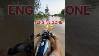 CONTINENTAL GT 650 IN RIVER  BHOT TAGDA NUKSAN 😭 💔 AAP AISA MAT KARNA continentalgt650 gt650 [upl. by Anthiathia]