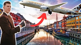 Etihad Crew – Abu Dhabi To Copenhagen Ready For Flight [upl. by Anyela]