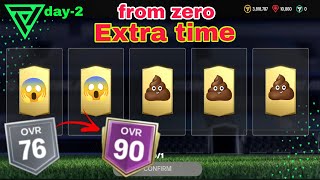 Fc mobile 24 Building a team from scratch amp Opening Extra Time Packs day2 [upl. by Arval]