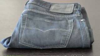 Jaz Reviews Diesel Zathan Bootcut Denim Jeans [upl. by Zavras530]