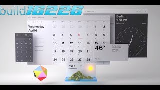 Windows 10  build 16226 new UI changes Edge improvements [upl. by Helbonnas]