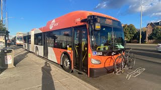 MiWay  2013 New Flyer XD60 1353 Route 1W Dundas to Ridgeway [upl. by Keil]