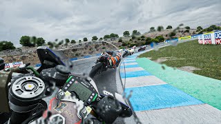 MotoGP 24  Circuito de Jerez – Ángel Nieto  Realistic POV Rainy Race Gameplay 2024 V17 [upl. by Anomahs]