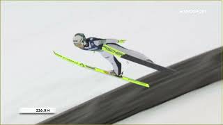 Ema Klinec 226m old WORLD RECORD  Vikersund 2023 Ski Flying [upl. by Anitnas410]