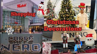 London Westfield mall  decorations konkani vlog goan  Christmas song shopping shoutout cafe [upl. by Roberson]